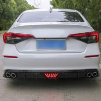 Honda Civic 2022 4 Egzoz Difüzör Ledli