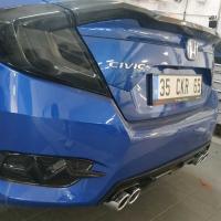 Honda Civic Fc5 2016-2020 Ritim Dizayn Arka Sis Ledi Smoke