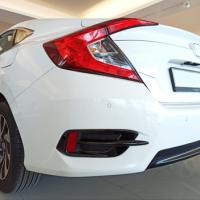 Honda Civic Fc5 2016-2020 Arka Sis Full Kaplama Black