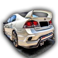Honda Civic Fd6 2006 - 2012 Type-R X Arka Tampon Plastik Boyasız