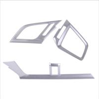 Honda Civic Fc5 Hava Menfez Kaplama 3 Parça - Silver Kalın 2016-2020