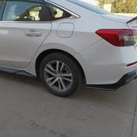 Honda Civic FE1 2020 İçin Uyumlu Arka Flap Takımı - Piano Black