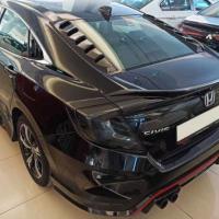 Honda Civic Fc5 2016-2020 Arka Cam Üstü Kaplama 2 Parça