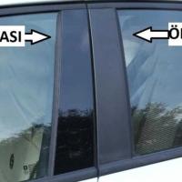 Honda Civic Fc5 2016-2020 Kapı Direk Kaplama Piano Black