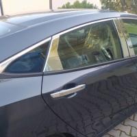 Honda Civic Fc5 2016-2020 Kapı Direk Kaplama Krom