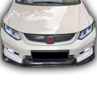 Honda Civic Fb7 2010 - 12 Mugen Ön Lip 3 Parça Plastik Boyasız