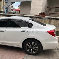 Honda Civic Arka Cam Üstü Spoiler İnce Model 2012-2015