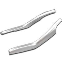 Honda Civic Fc5 2016-2020 Vites Konsol Çıta Kaplama - Silver (2 Parça - Sadece Direkler)