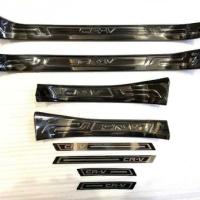 Honda CR-V 2017+ Kapı Eşik Koruma Titanyum Siyah