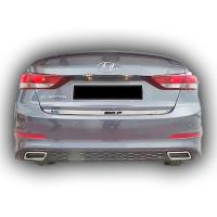 Hyundai Elantra 2016 - 18 Custom Difüzör Plastik Boyasız