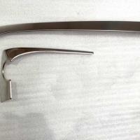 Hyundai Elantra 2016-2019 Konsol Kaplama 2 Parça (Titanyum Çizgili Silver)