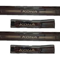 Hyundai Kona Kapı Eşik Koruma - Titanyum Siyah