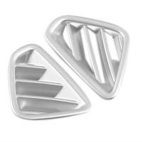 Hyundai Kona Ön Menfez Kaplama 2 Parça - Silver