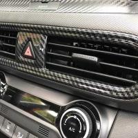 Hyundai Kona Orta Menfez Kaplama - Karbon