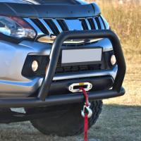 Isuzu D-Max 2006+ Off Road Ön Tampon Koruma Demiri Siyah Face Off AQM4WD