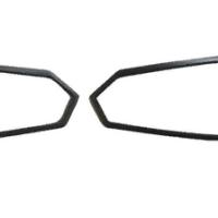 Isuzu D-Max 2017-2019 Far Çerçeve Siyah