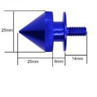 Jdm Sivri Renkli Tampon Tutucu Lastik Mavi