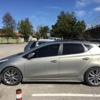 Kia Ceed 2012 - 2016 Yan Marşpiyel Boyalı