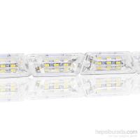 Kristal Gündüz Ledi Kayar Sinyalli (Beyaz/Turuncu)