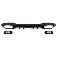 Mercedes A45 W177 Sedan 2019+ Difüzör & Egzoz Seti - Silver Egzoz İle