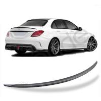 Mercedes C W205 2014-2019 Piano Black Spoiler