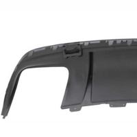 Mercedes Uyumlu W117 CLA İçin CLA 45 Görünüm 13-15 Difüzör ve Egzoz Seti Gümüş (Silver) Egzoz İle