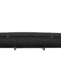 Mercedes Uyumlu W117 CLA İçin CLA45 Görünüm Difüzör ve Egzoz Seti 13-15 (Siyah Egzoz İle)