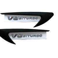 Mercedes V8 Biturbo Yazı Ve Vent Takımı Piano Black