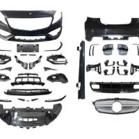 Mercedes W176 A Serisi İçin Uyumlu A45 Amg Full Bodykit 2013-2018