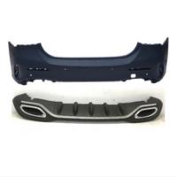 Mercedes W177 HB A Serisi İçin Uyumlu Amg Arka Tampon & Egzoz