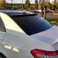 Mercedes W212 2009-2015 E Serisi Cam Üstü Spoiler Parlak Siyah