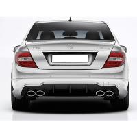 Mercedes W204 C Serisi Amg C63 2012 - 2014 Difüzör Plastik Boyasız