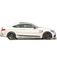 Mercedes W205 C Serisi Sedan/Coupe Amg 2014 - 2021 Ön Çamurluk Kaşları (2 parça) Plastik Boyasız