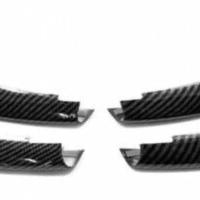 Mercedes W177 A Serisi 2019+ Ön Tampon Bıçakları - 4 Parça - Karbon