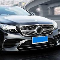 Mercedes W205 2015-2018 Ön Tampon Bıçakları 2 Parça (Piano Black)