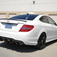 Mercedes W205 C Serisi Coupe Cam Üstü Spoiler Boyalı