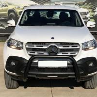 Mercedes X-Class 2017+ Uyumlu Off Road Siyah Ön Koruma Ön Tampon Koruma Demiri Dinamic Plus AQM4WD