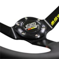 Mugen Power Spor Direksiyon Ofsetli Siyah Sarı