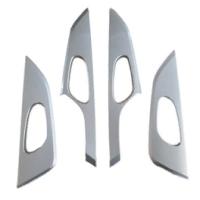 Nissan X-Trail 2014-2017 Kapı Kolçak Kaplaması Silver