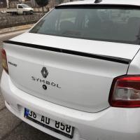 Renault Clio Symbol 2013 - 2016 Spoiler Boyasız