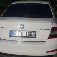 Skoda Octavia 2013-2016 Geniş Anatomik Spoiler Boyalı