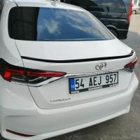 Toyota Corolla 2019 Spoiler Boyalı