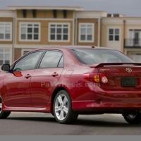 Toyota Corolla 2007 - 2011 Işıklı Spoiler Boyalı