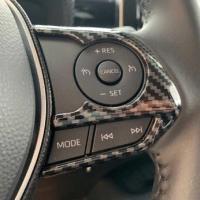 Toyota Corolla 2019+ Direksiyon Kaplama - Karbon