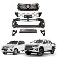 Toyota Hilux Rocco Body Kit 2016-2020 (Ön Tampon-Panjur-Alt Izgara-Sis Kapakları)