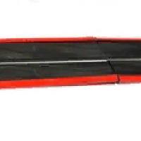 Universal Yan Marşpiyel Siyah-kırmızı Şeritli