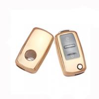 Volkswagen Silikon Kumanda Kabı Gold