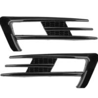 Volkswagen Golf 7 2012-2016 İçin Uyumlu GTI Ön Tampon Bıçakları - Piano Black