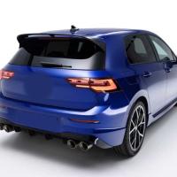 Volkswagen Golf 8 R Difüzör (Piano Black) - 4 Egzoz (Life,Style,İmpression Paket İçin)