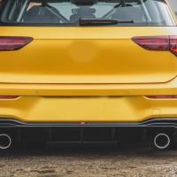 Volkswagen Golf 8 Gti Difüzör (Piano Black) - Çift Egzoz (Life,Style,İmpression Paket İçin)